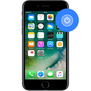 /Iphone 7 Plus Réparation du bouton marche / arrêt