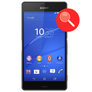 /Sony xperia Recherche de panne